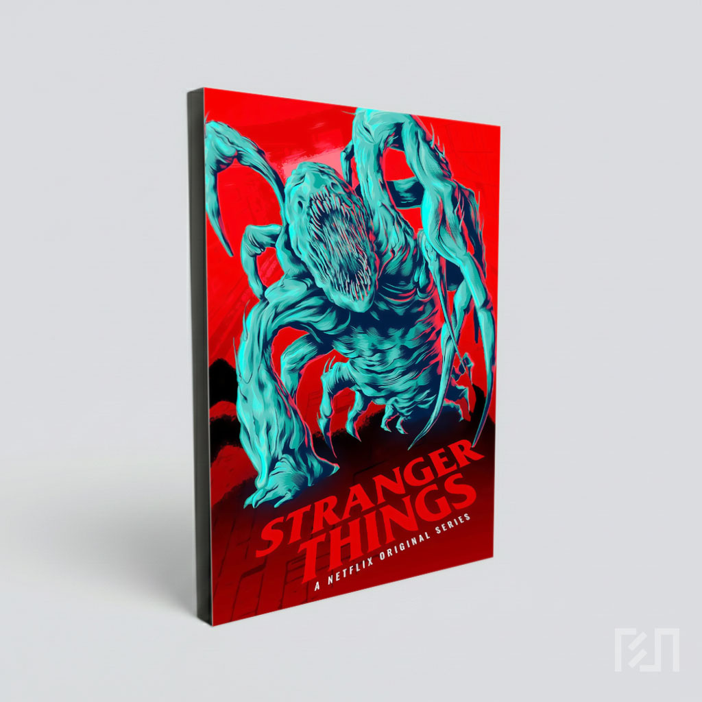 Poster Seni Stranger Things Mind Flayer