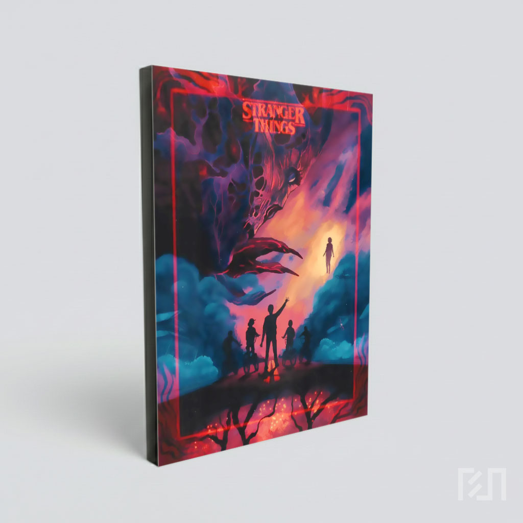 Poster Seni Stranger Things Musim 2