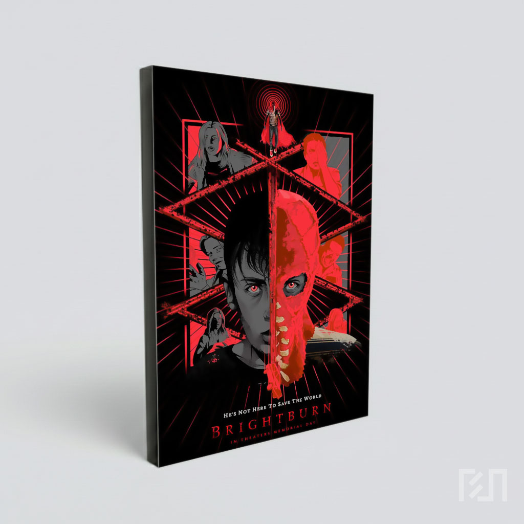 Poster Seni Stranger Things Vecna
