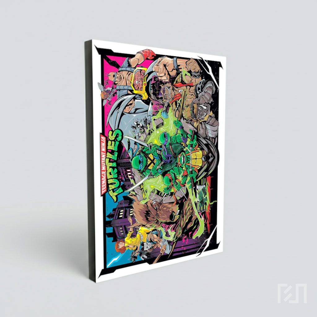 Poster Seni Teenage Mutant Ninja Turtles