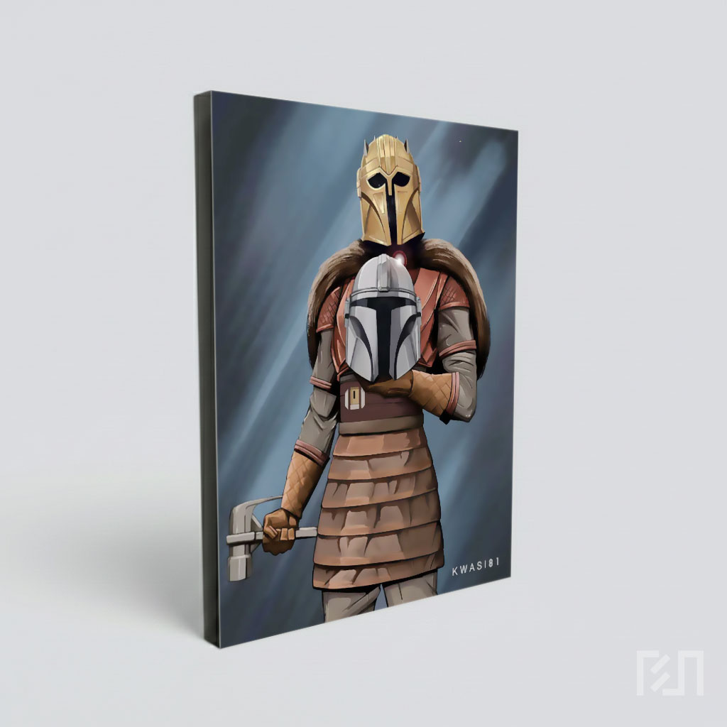 Poster Seni The Armorer Mandalorian
