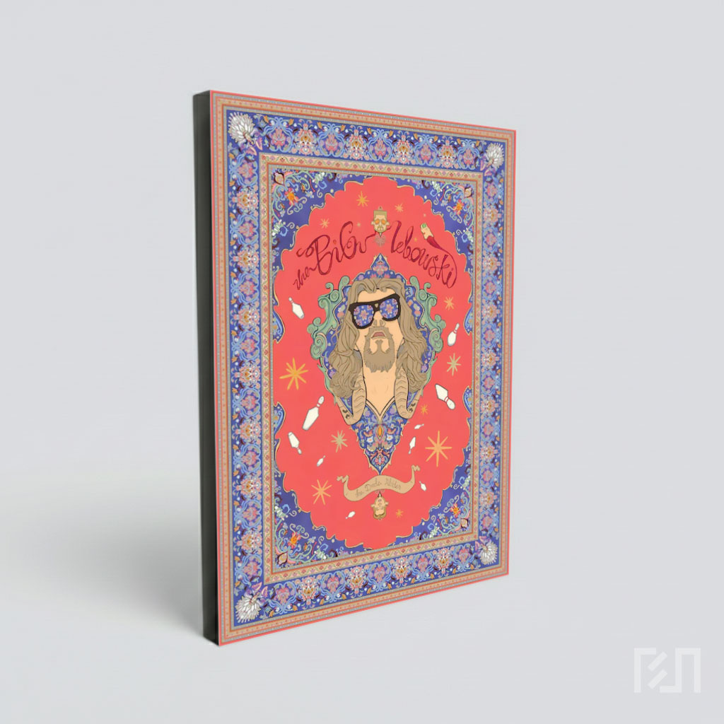 Poster Seni The Big Lebowski The Dude Abides
