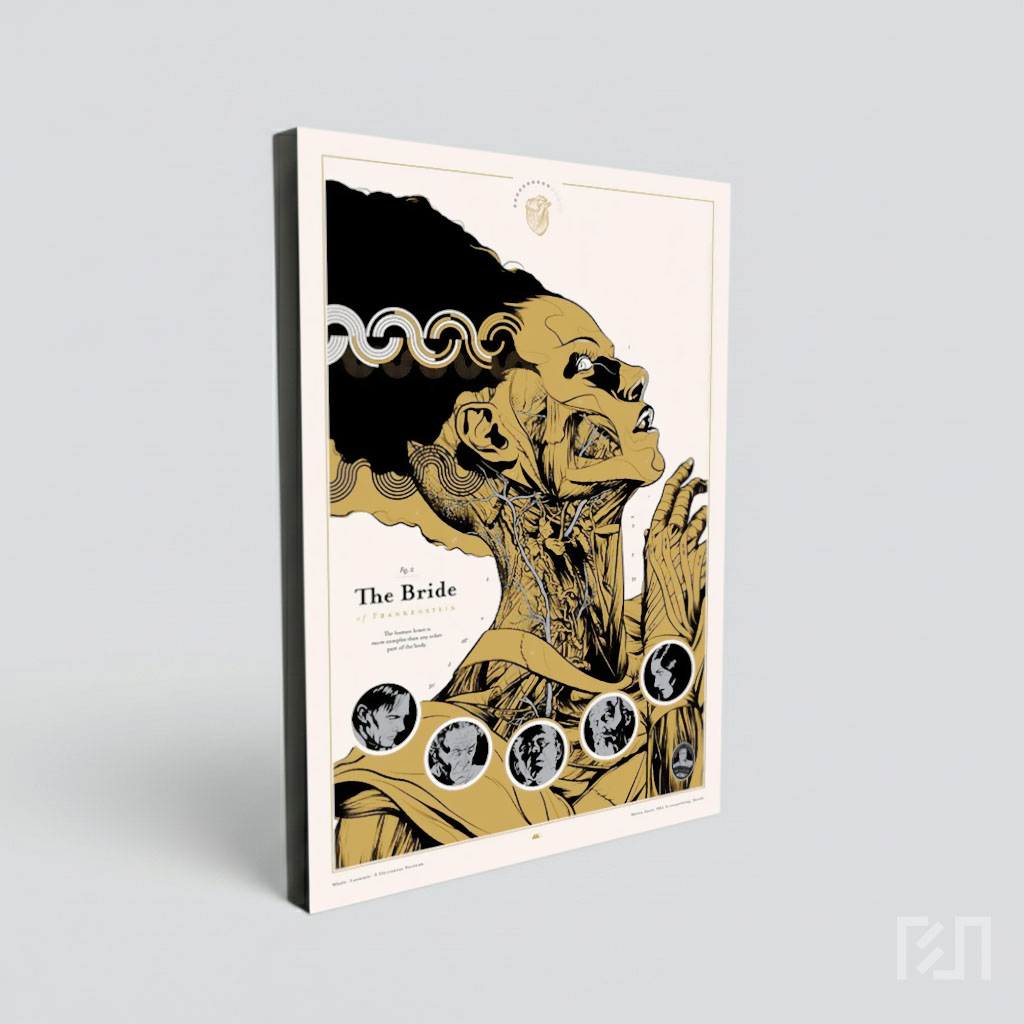 Poster Seni The Bride of Frankenstein