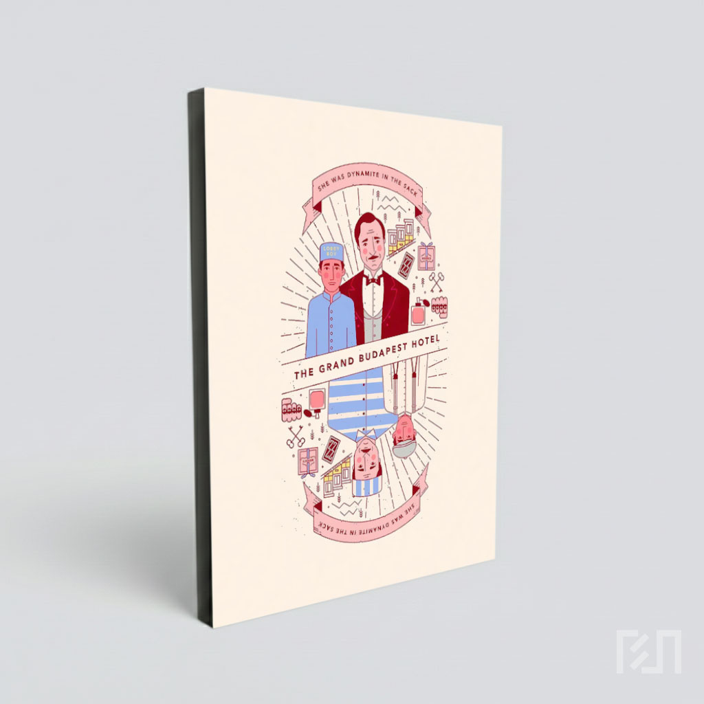 Poster Seni The Grand Budapest Hotel