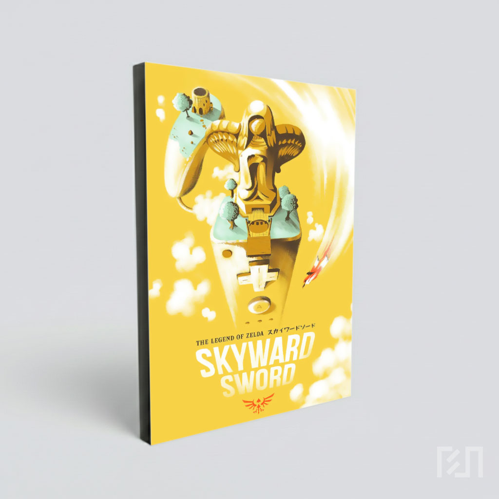 Poster Seni The Legend of Zelda: Skyward Sword