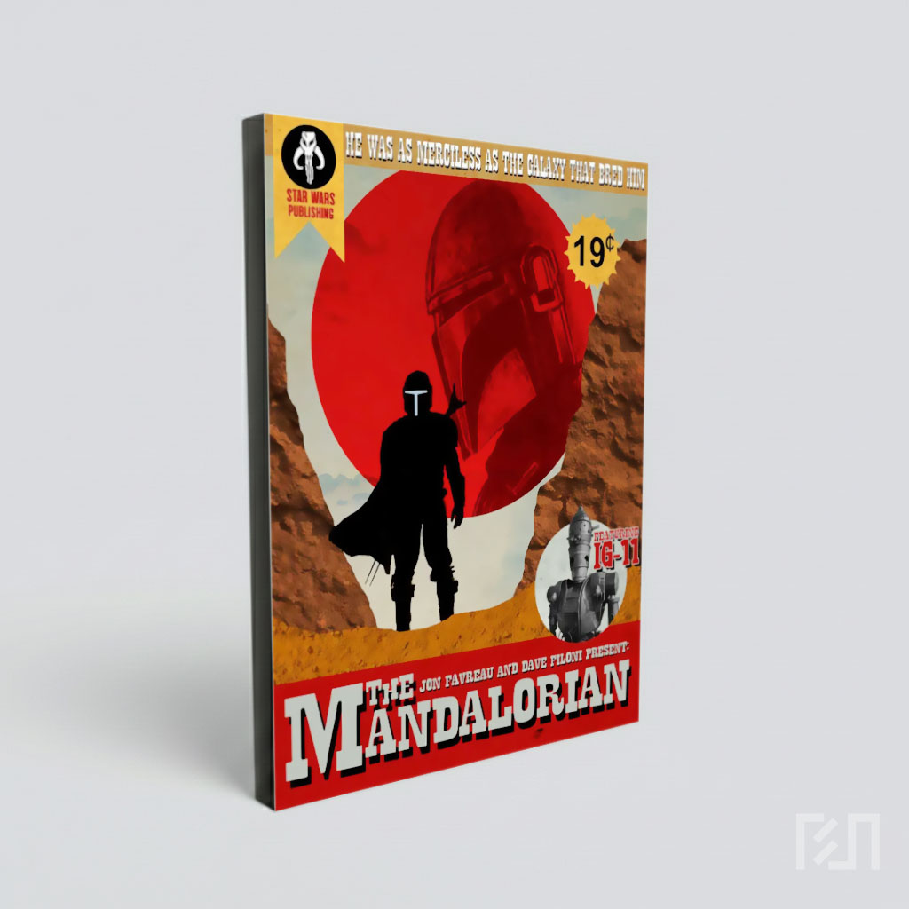 Poster Seni The Mandalorian