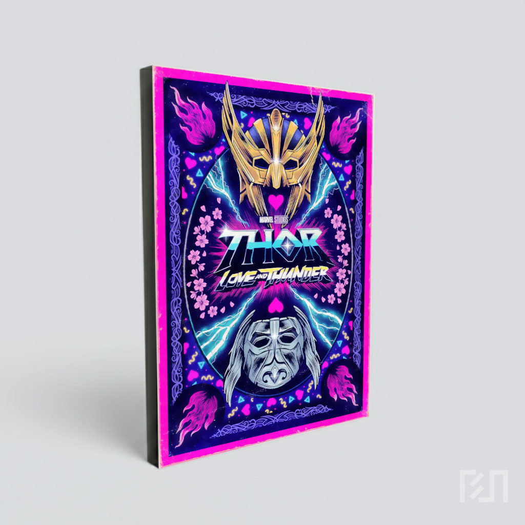 Poster Seni Thor: Love and Thunder