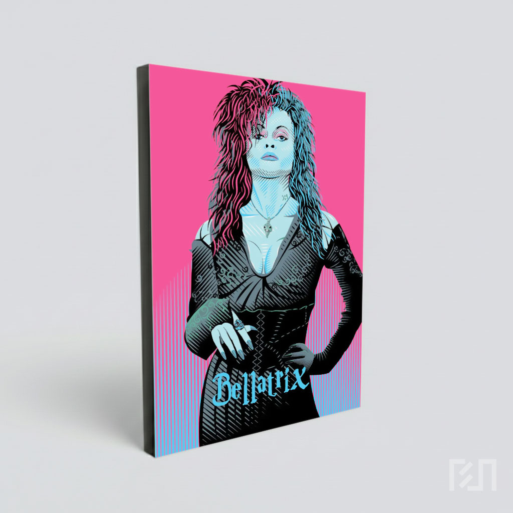 Poster Seni Vektor Bellatrix Lestrange