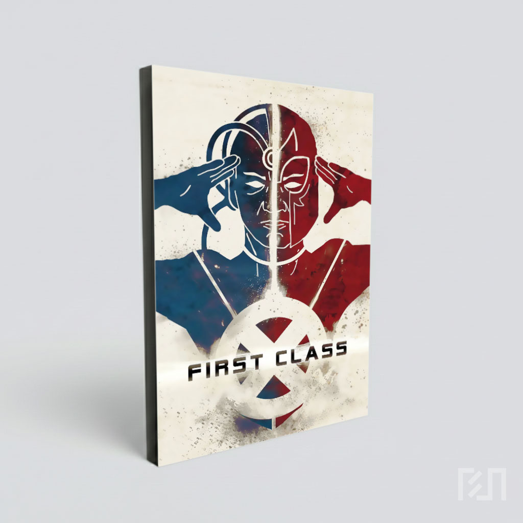 Poster Seni X-Men: First Class - Professor X dan Magneto