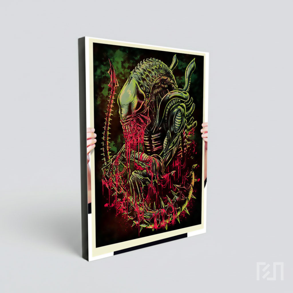Poster Seni Xenomorph Alien Horror