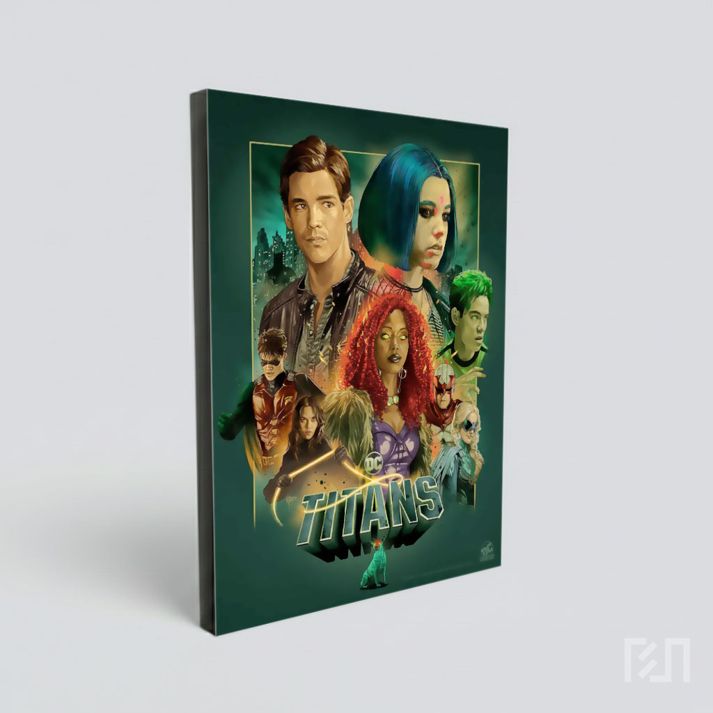 Poster Serial DC Titans