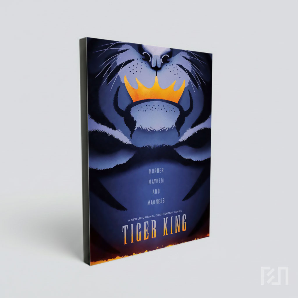 Poster Serial Dokumenter Netflix Tiger King