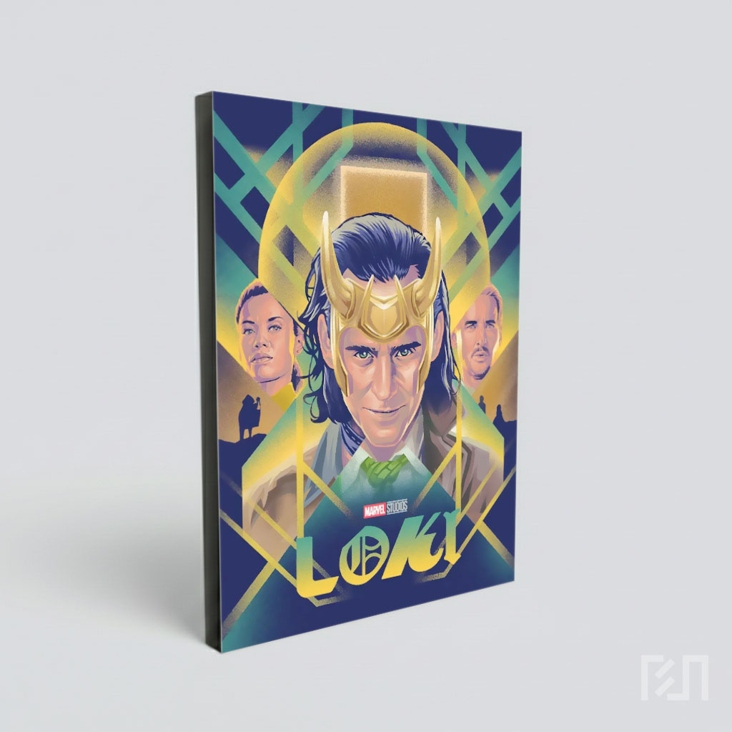 Poster Serial Marvel Studios Loki