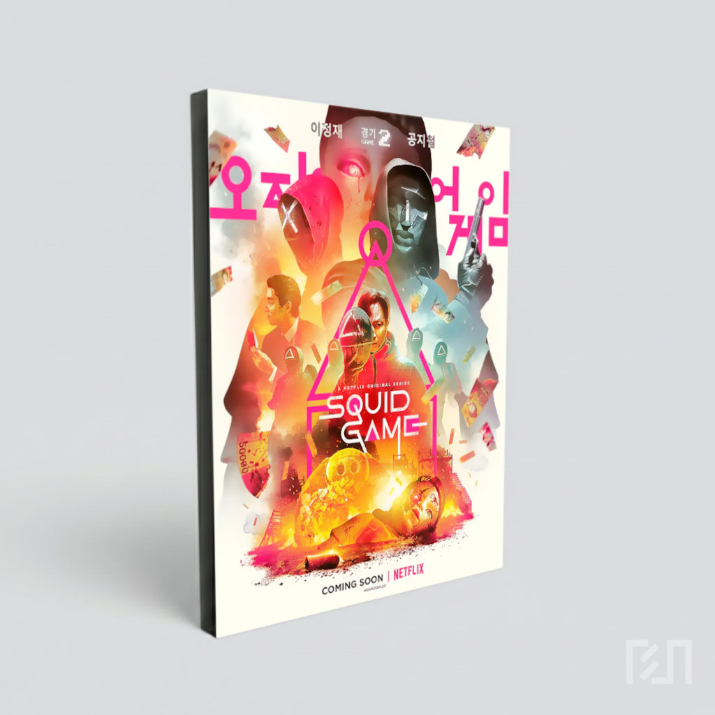 Poster Serial Netflix Squid Game