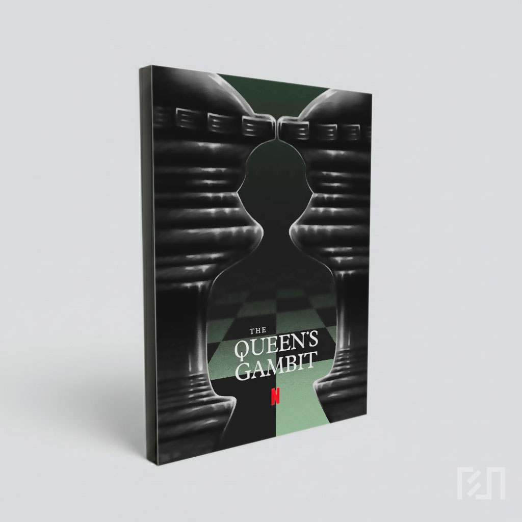 Poster Serial Netflix The Queen's Gambit
