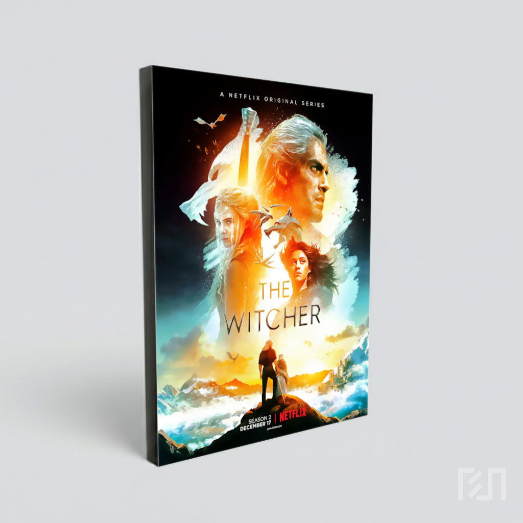 Poster Serial Netflix The Witcher