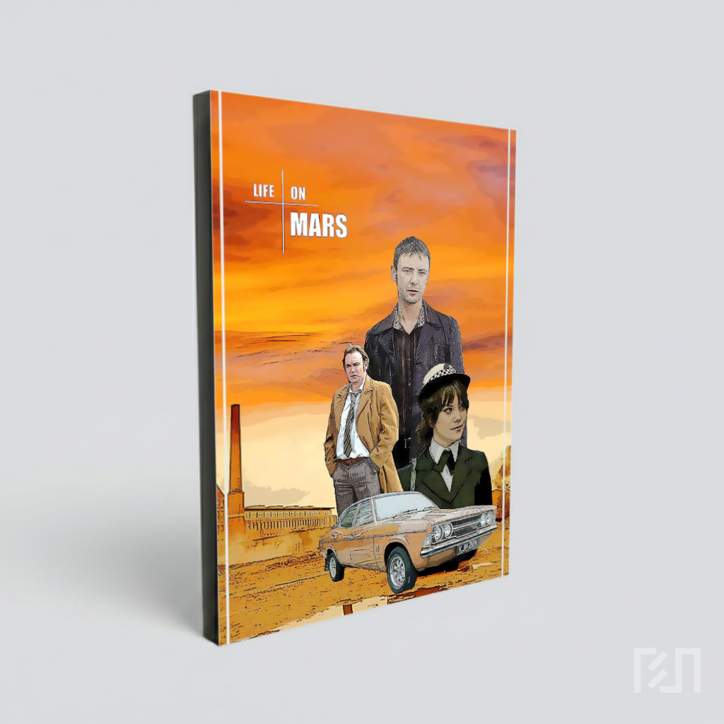 Poster Serial TV Life on Mars