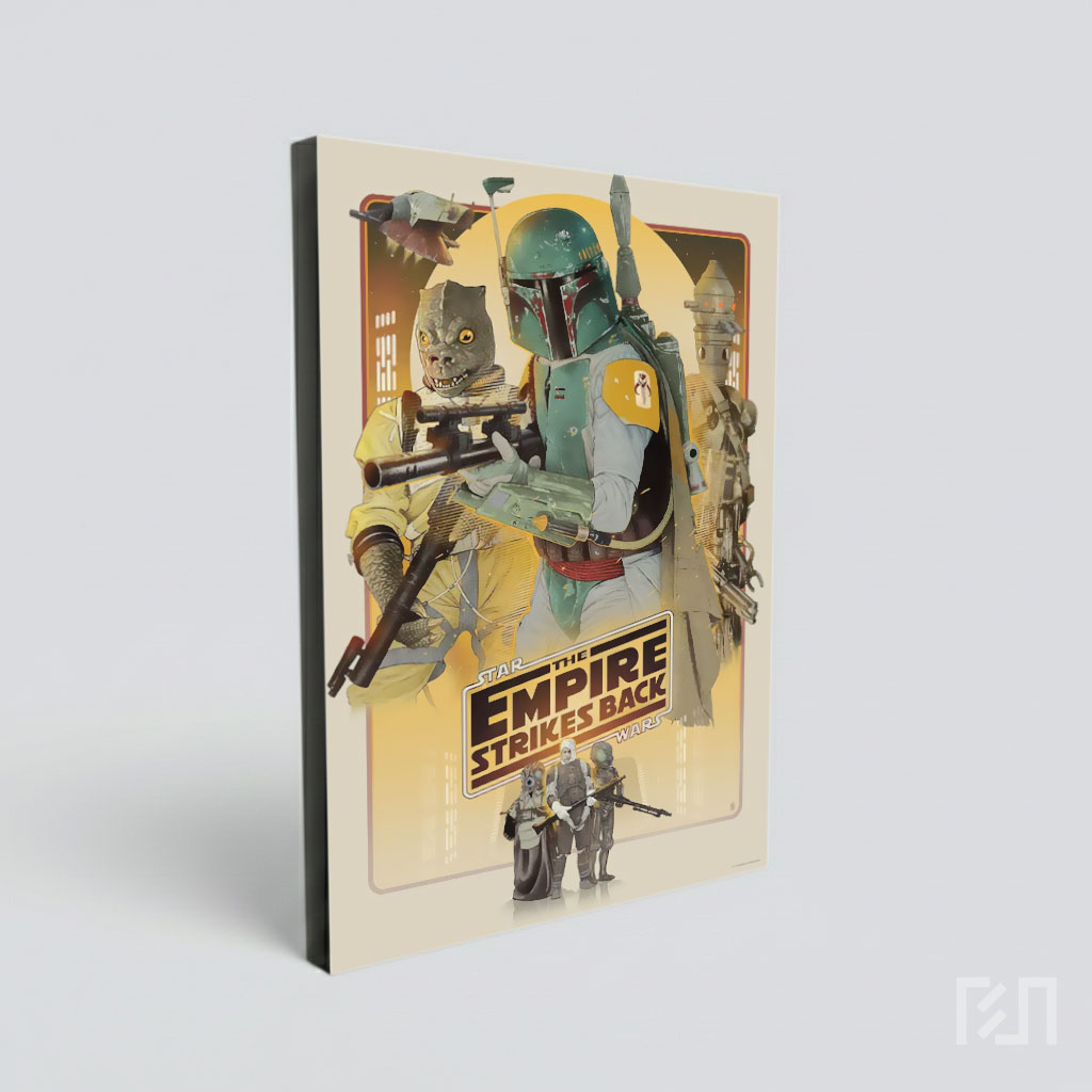 Poster Star Wars: The Empire Strikes Back Bounty Hunters