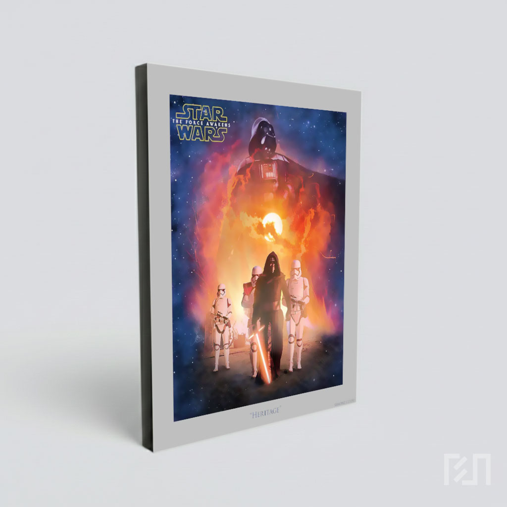 Poster Star Wars: The Force Awakens Kylo Ren