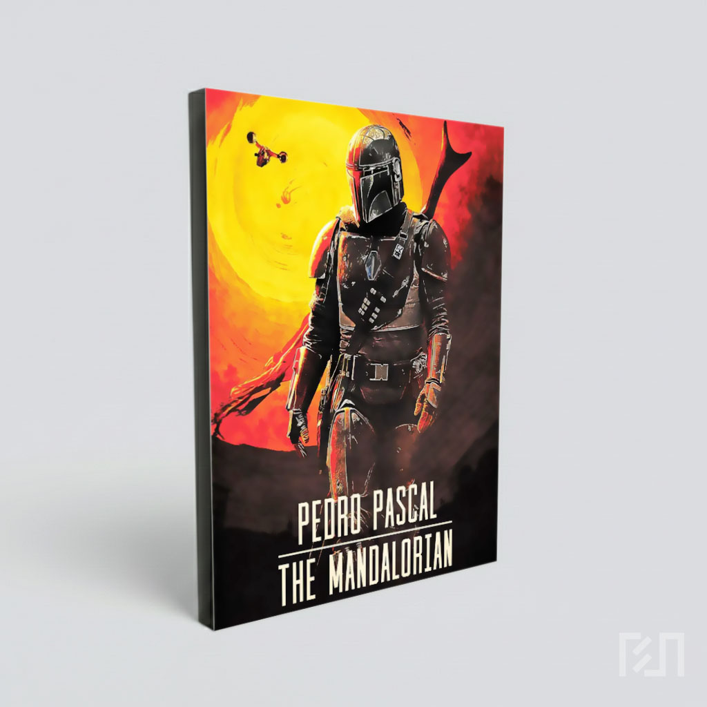Poster The Mandalorian Pedro Pascal
