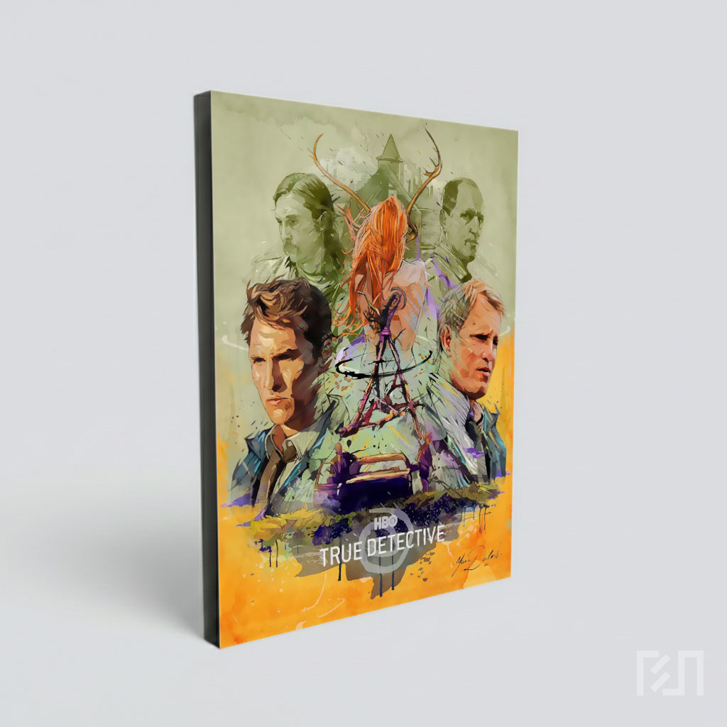 Poster True Detective Musim Pertama