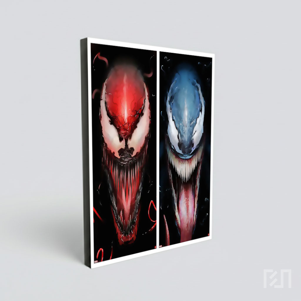 Poster Venom dan Carnage Marvel