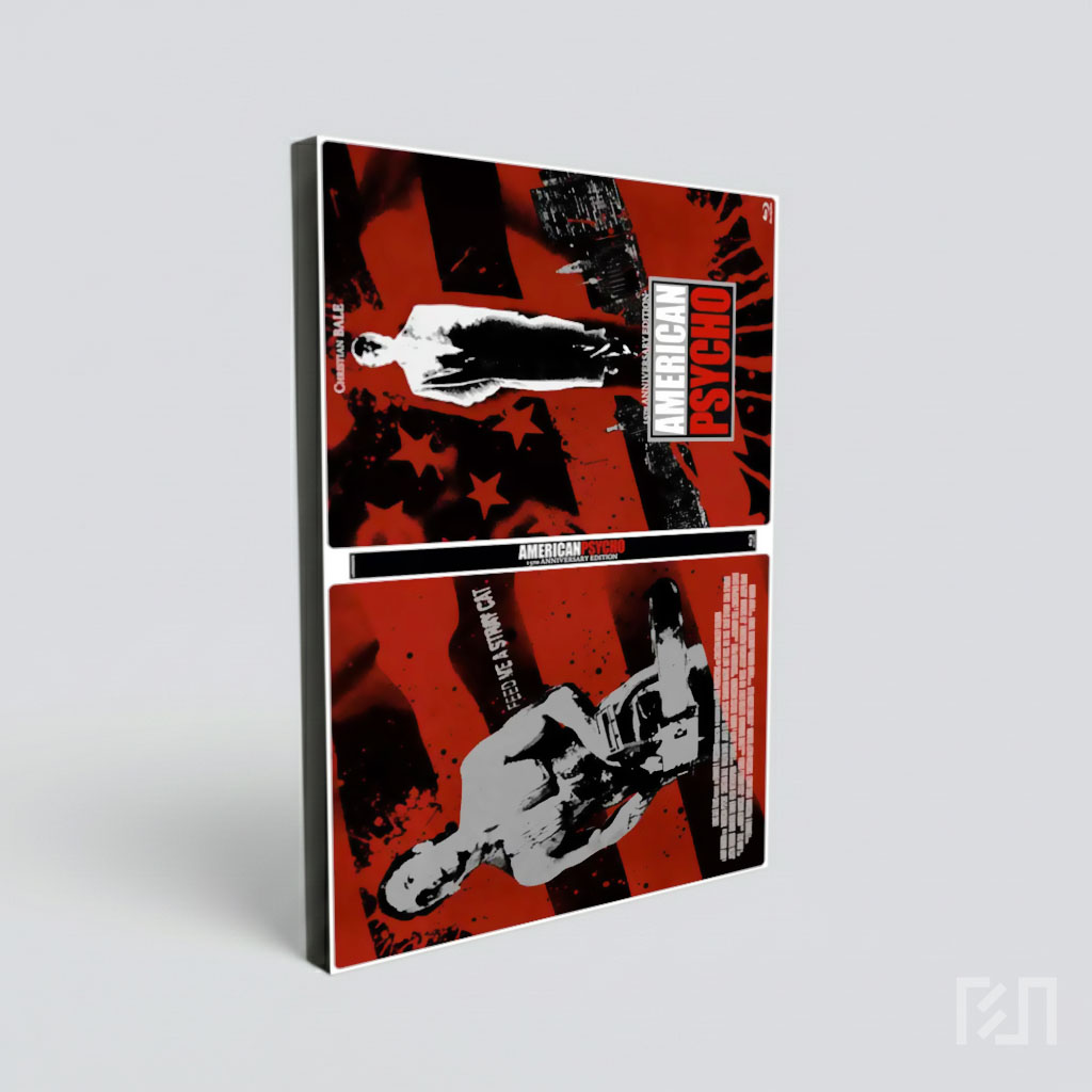 Sampul Blu-ray Film American Psycho 15th Anniversary
