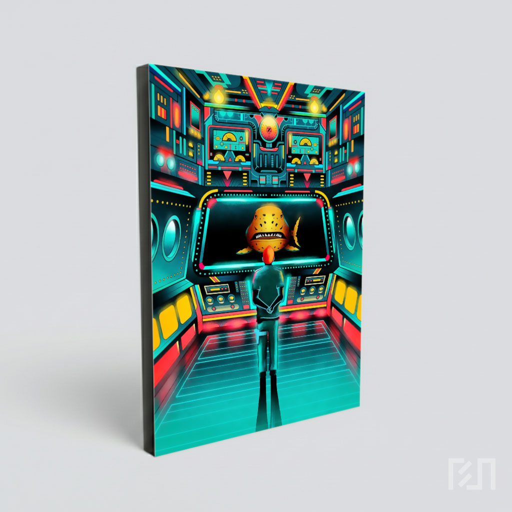 Seni Digital The Life Aquatic with Steve Zissou