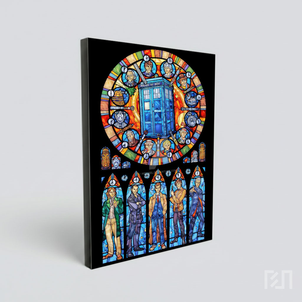 Seni Kaca Patri Doctor Who