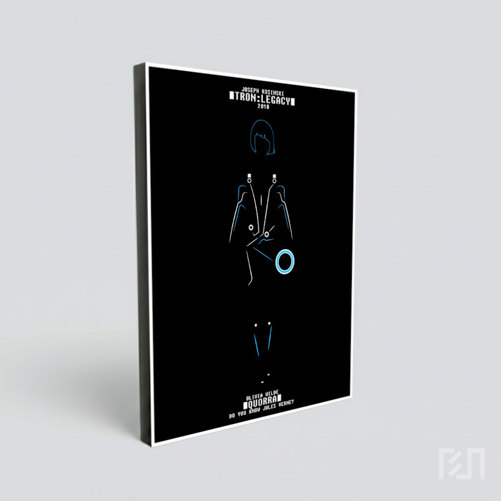 Seni Minimalis Tron Legacy