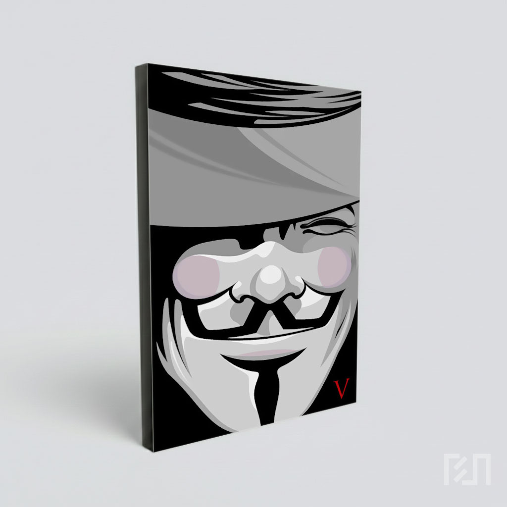 Topeng Guy Fawkes V for Vendetta