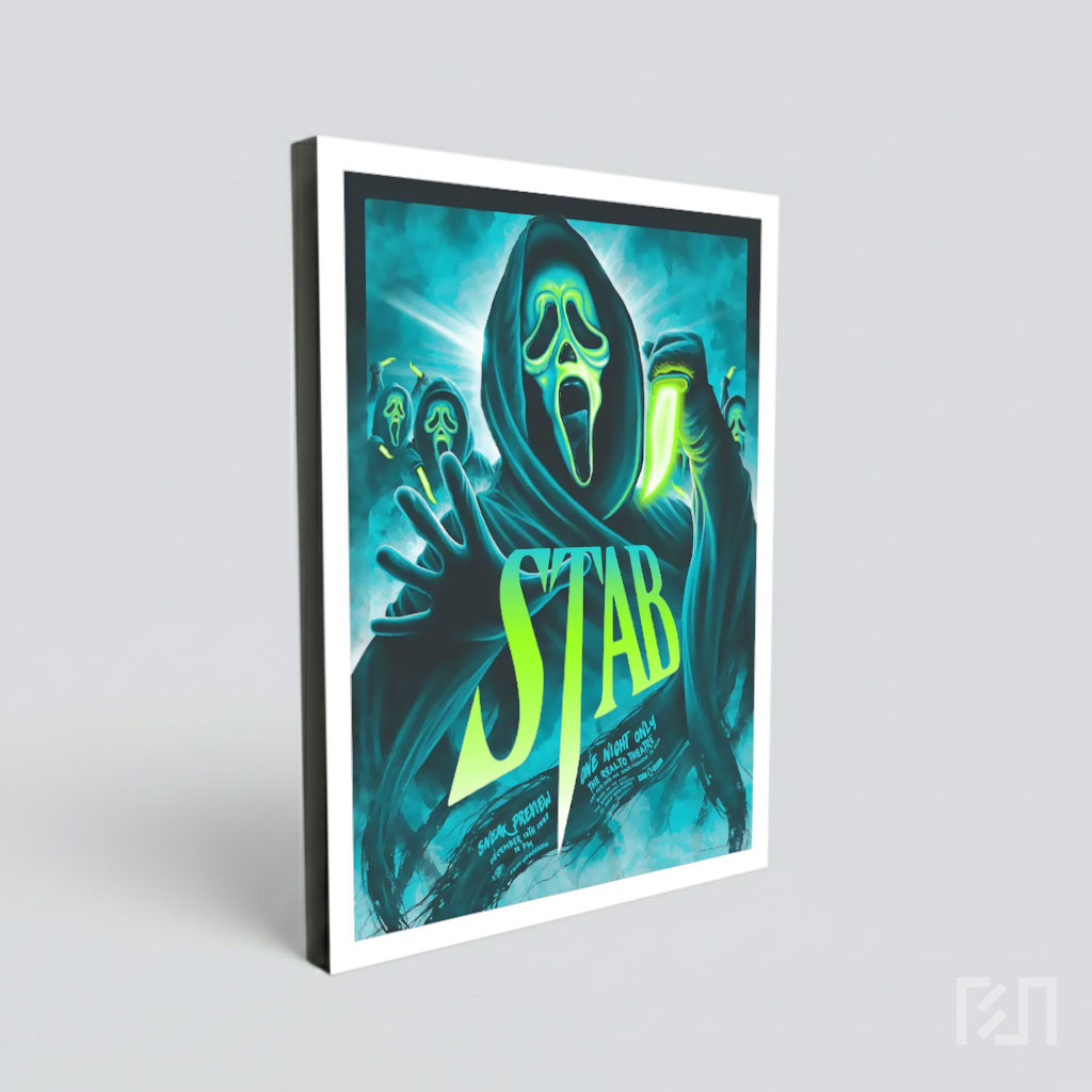 [WARNING: SENSITIVE CONTENT] Poster Film Stab Horor